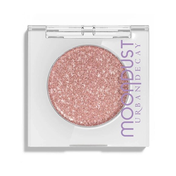 NWT URBAN DECAY Crushin' Hard Peachy Pink 24/7 Moondust Glitter Eyeshadow Single - Picture 1 of 7